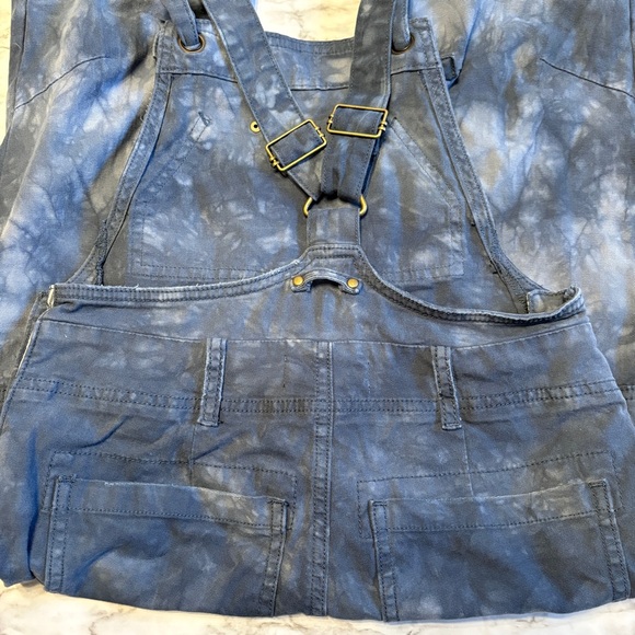Anthropologie The Wanderer Tie Dye Overalls - Picture 6 of 10